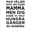 Världens bästa mamma poster