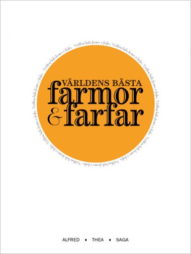 Världens bästa farmor och farfar