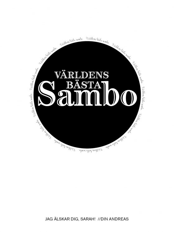 Världens bästa sambo